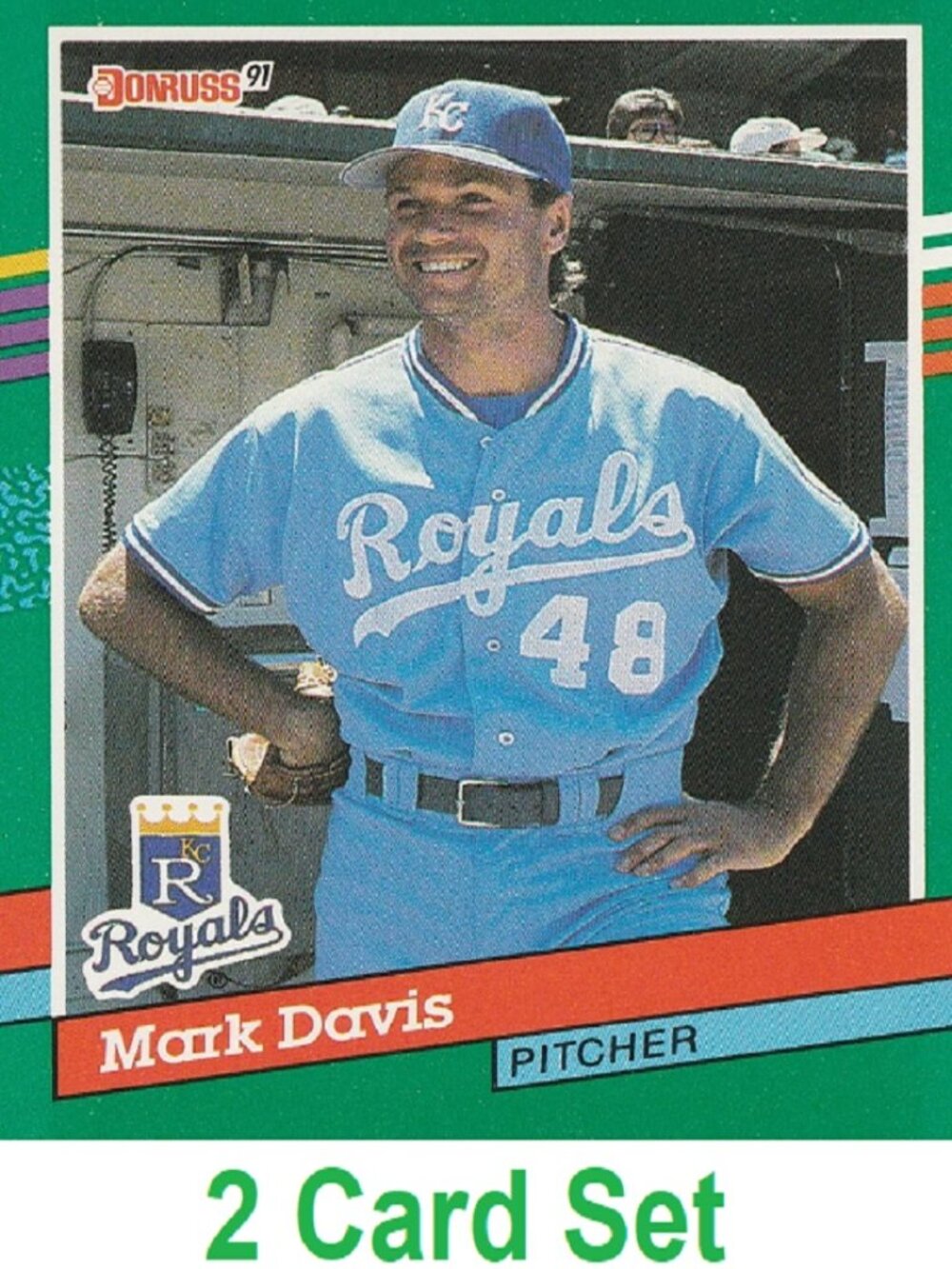 Mark Davis Baseball Card Collection